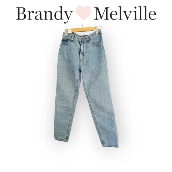 Brandy Melville Denim - Brandy Melville John Galt lightwash Shanghai straight leg jeans size 27 waist